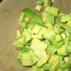 Fırında bişmiş karides və pendirli avokado: foto resept Avokado, göyərti, tərəvəz və yumurtalı çörək