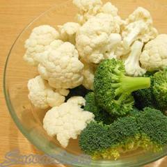 Couve-flor e brócolis gratinado Como fazer Couve-flor e brócolis gratinado