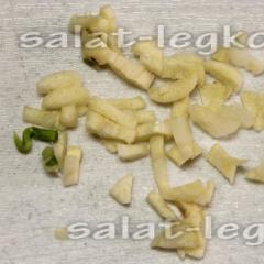 Zaļo pupiņu salāti: receptes